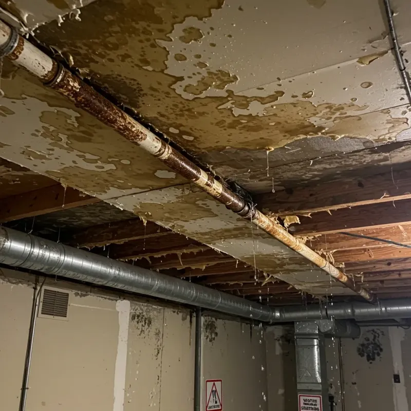 Ceiling Water Damage Repair in Spiro, OK