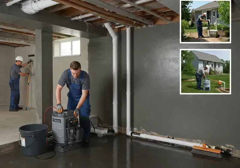 Basement Waterproofing and Flood Prevention process in Spiro, OK